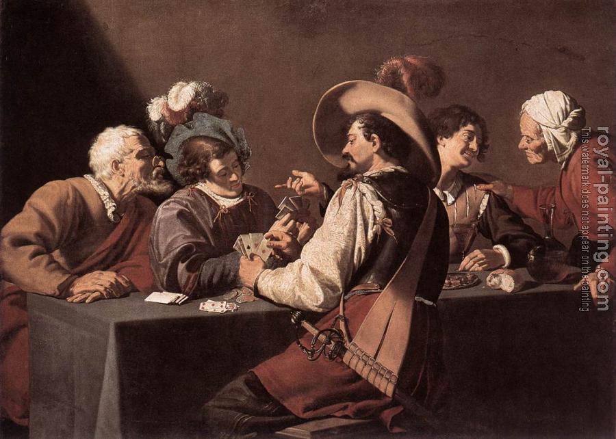 Theodoor Rombouts : The Card Players
